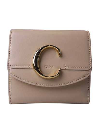 Chloe C Mini Trifold Wallet, front view